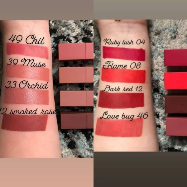 Miss Rose Lipsticks Set of 8 - Image 3