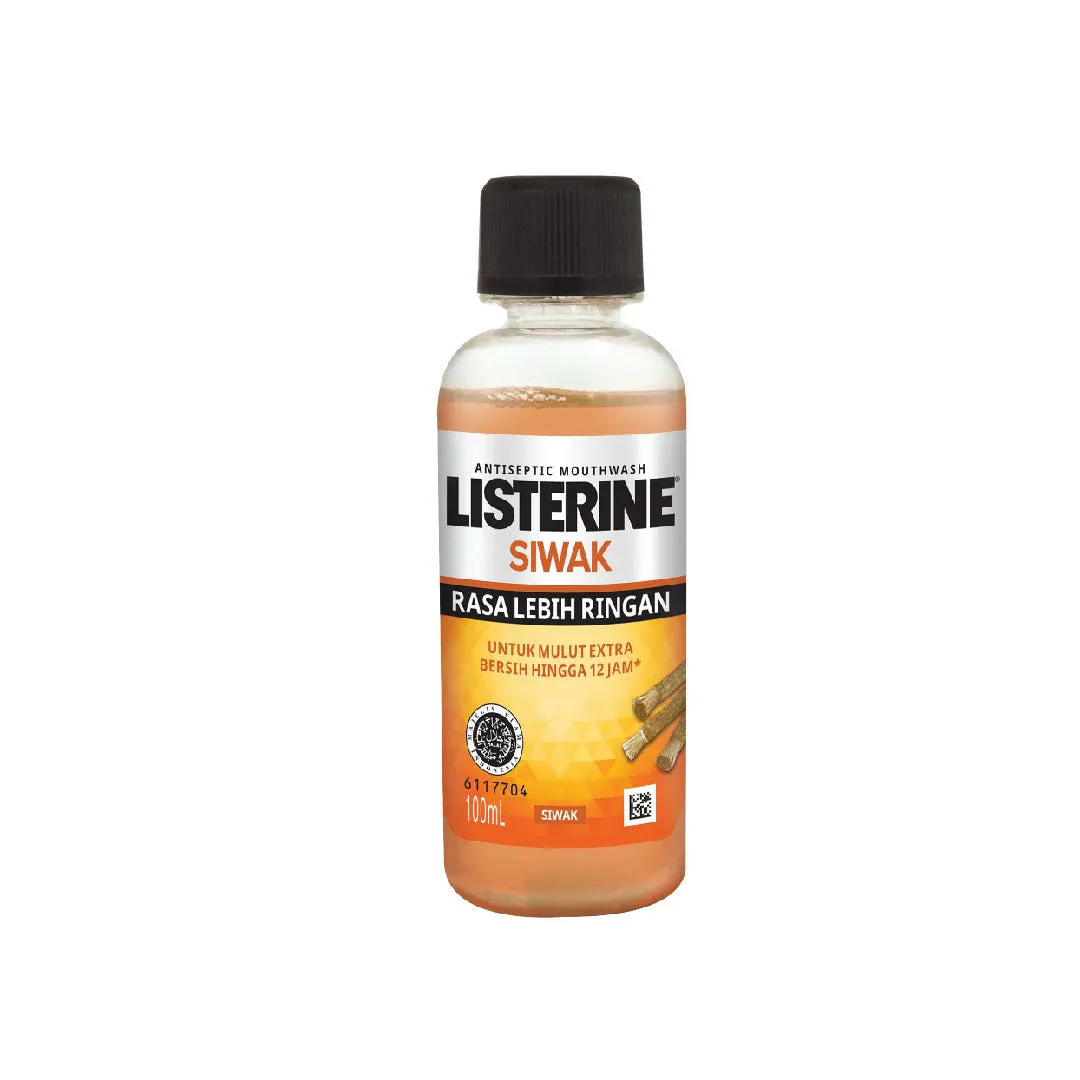 Listerine Siwak Mouth Wash 100ml - Image 2