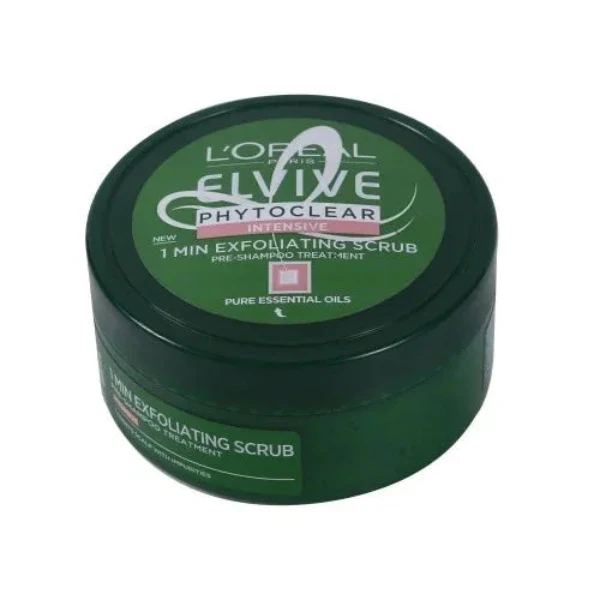 L'Oreal Elvive Phytoclear Intensive 1 Minute Exfoliating Hair Scrub 150ml - Image 2