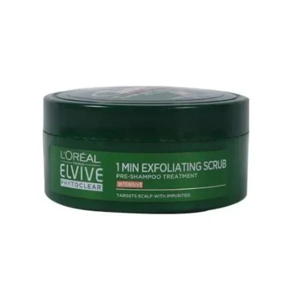 L'Oreal Elvive Phytoclear Intensive 1 Minute Exfoliating Hair Scrub 150ml - Image 3