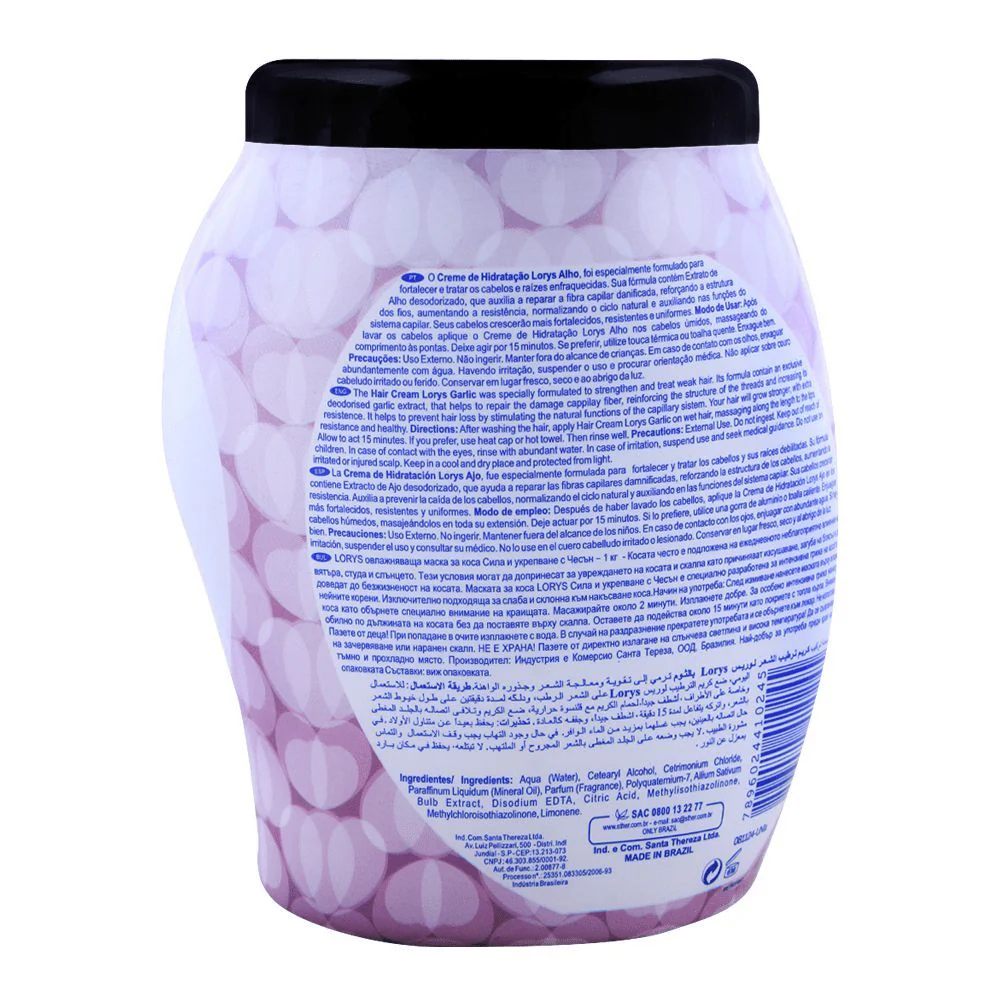 Lorys Garlic Deep Moisturizing Hair Cream 1000g - Image 2