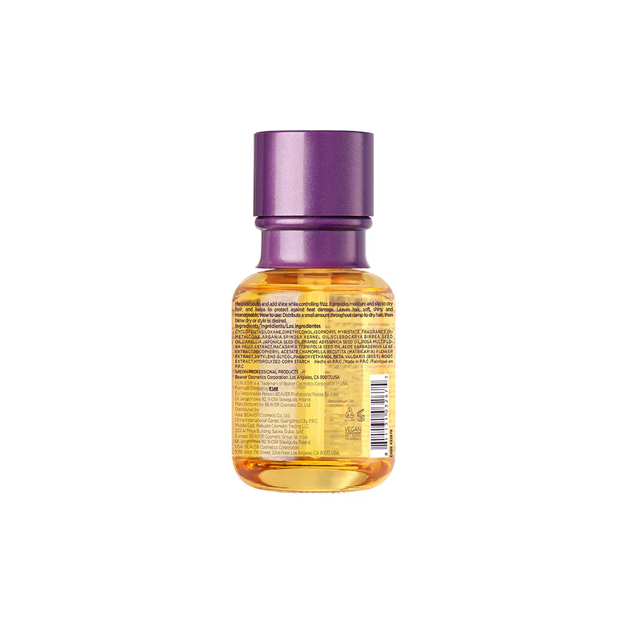 Luxliss Argan Oil, Marula Oil Brightening Hair Care Serum - Image 2