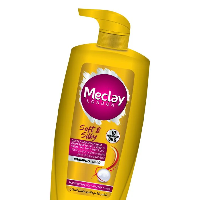 Meclay London Soft & Silky Shampoo 660ML - Image 2