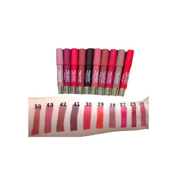 MISS ROSE Matte Lip Batom Crayon - Image 2