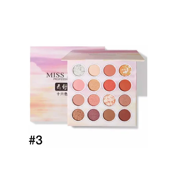 Miss Rose Fairy 16 Colors Eye Shadow Palette - Image 2