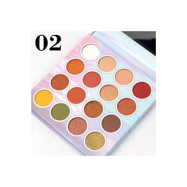 Miss Rose Fairy 16 Colors Eye Shadow Palette - Image 6