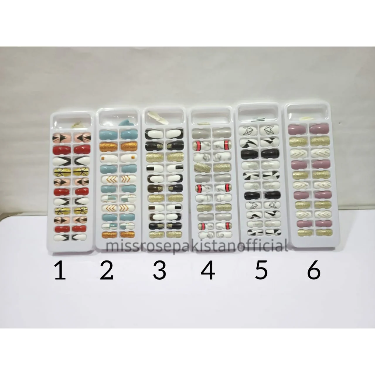 Miss Rose Nails Set A Design - Image 2