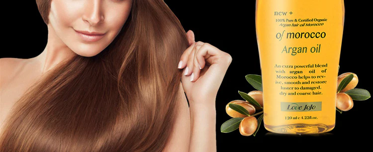 Natural Moroccan Argan Hair Care Oil Repair Damaged Hair Moisturizing Scalp Nourishing Hair Root Hair Care Essential Oil - Image 3