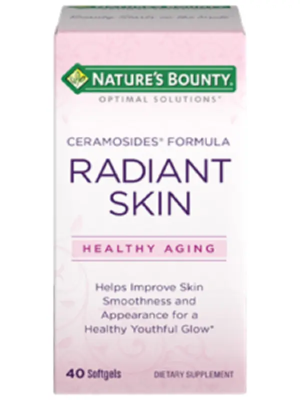 Nature’s Bounty Ceramosides Formula Radiant Skin 40 Softgels