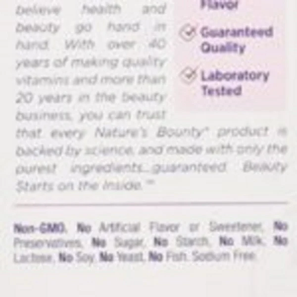 Nature’s Bounty Ceramosides Formula Radiant Skin 40 Softgels - Image 2