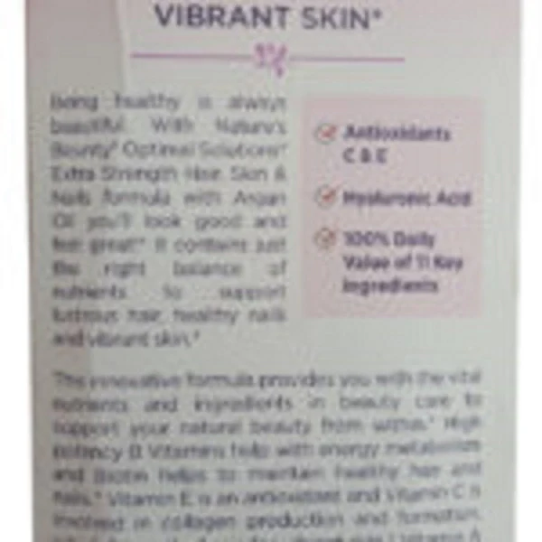 Nature’s Bounty Extra Strenght Hair, Skin &amp; Nails with Biotin 150 Softgels