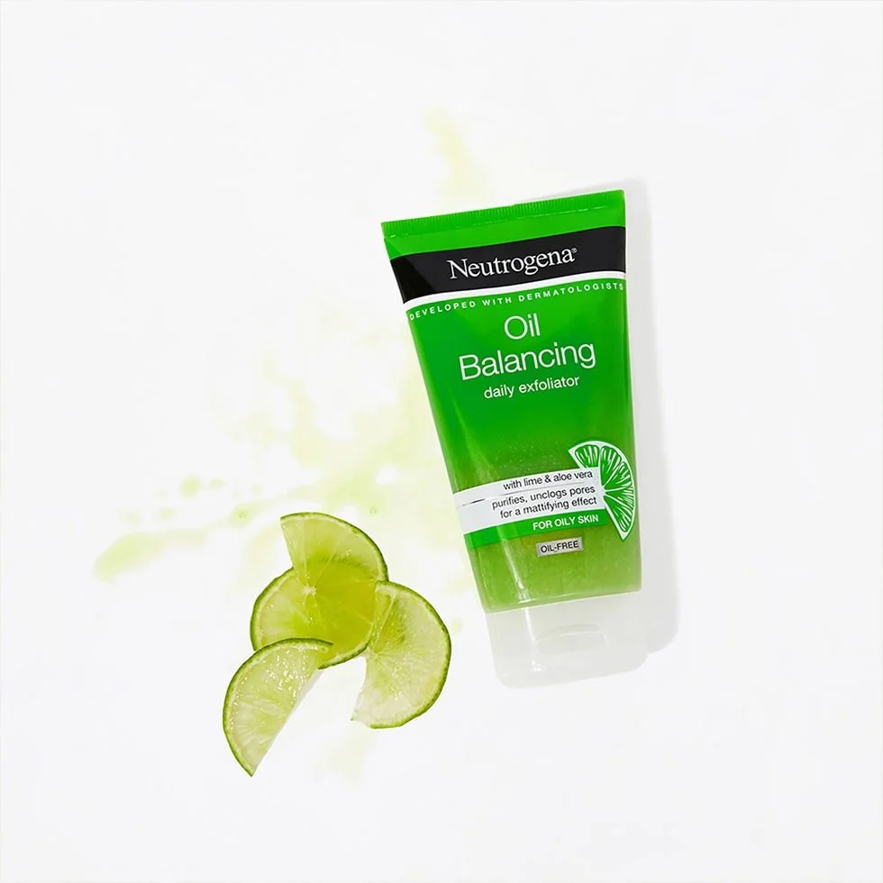 Neutrogena Oil Balancing Daily Exfoliator with Lime 150ML - Image 2