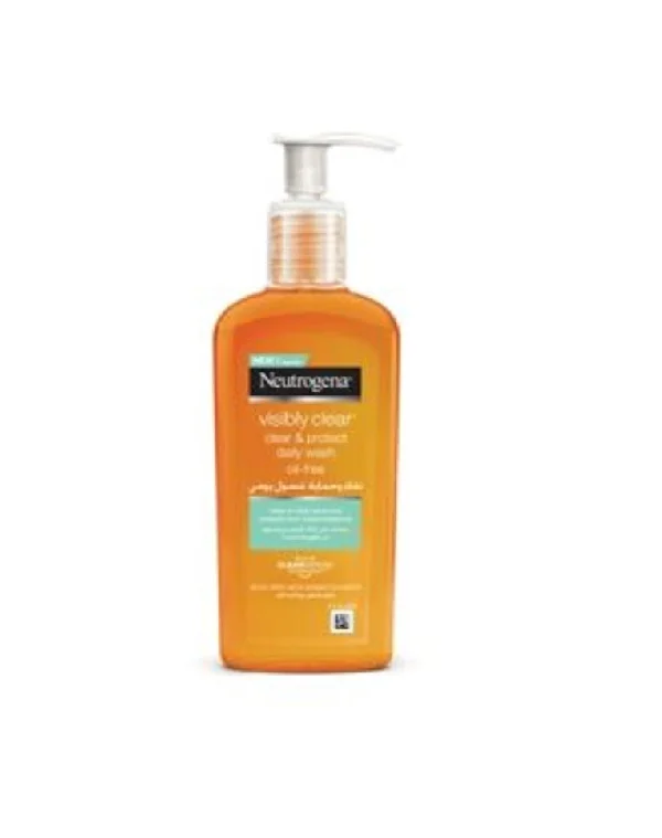 Neutrogena Visibly Clear &amp; Protect Daily Face Wash 200 ML