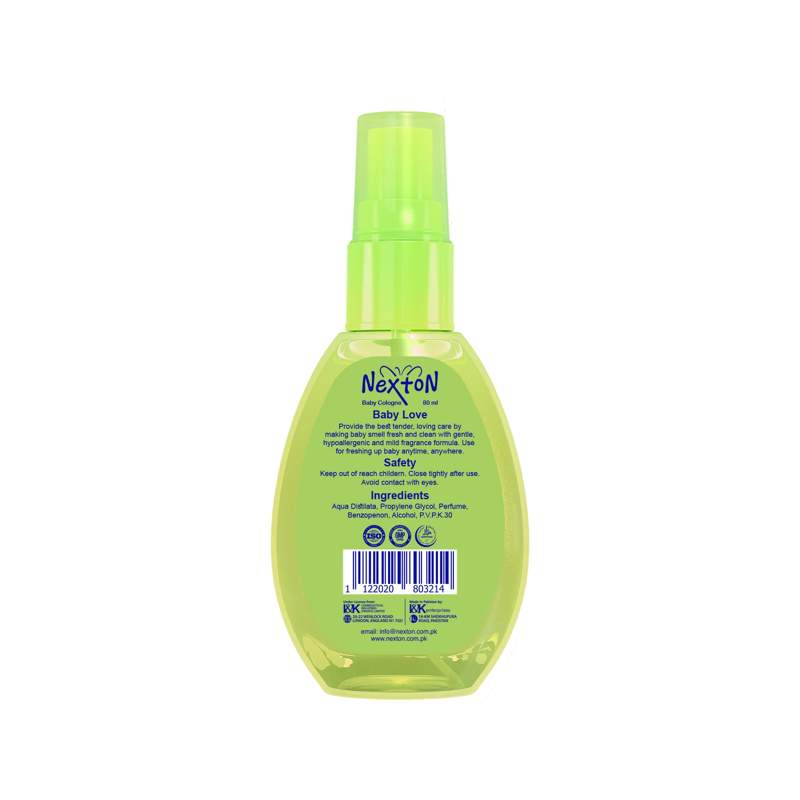 Nexton Baby Cologne Baby Love 80 ML - Image 2
