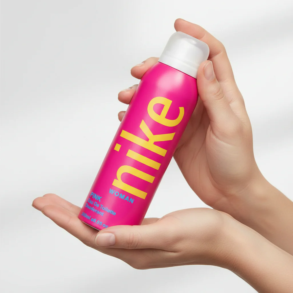 Nike Pink Eau De Toilette Deodorant Spray For Women 200 ML