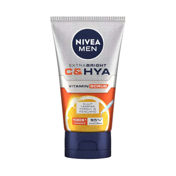 Nivea Men Extra Bright Vitamin C & HYD Face Scrub 100ml