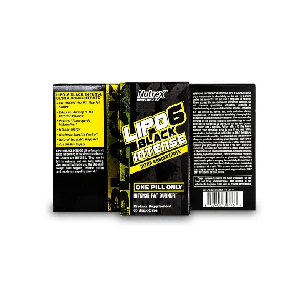Nutrex Lipo-6 Black Intense Ultra Concentrate Fat Burner - Image 2