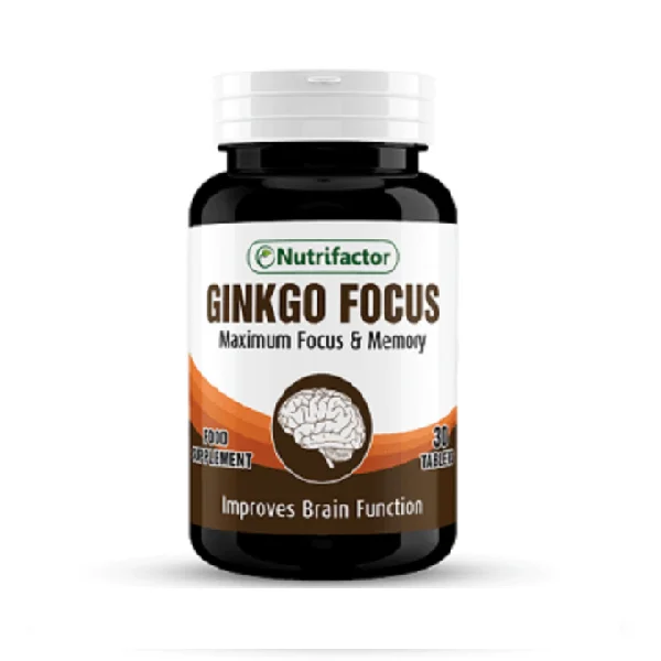 Nutrifactor Ginkgo Focus Maximum Focus &amp; Memory 30 Capsules