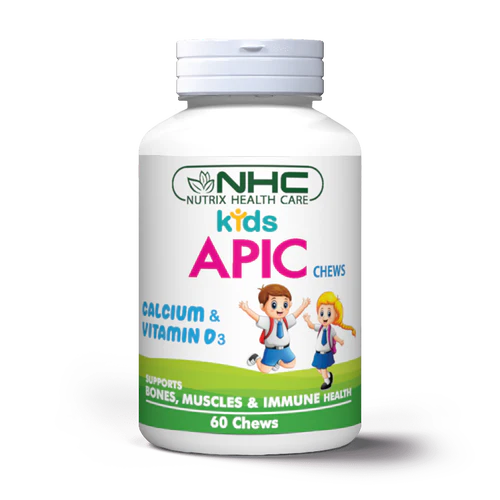 Nutrix Apic Calcium & Vitamin D3 - 60 Tablets