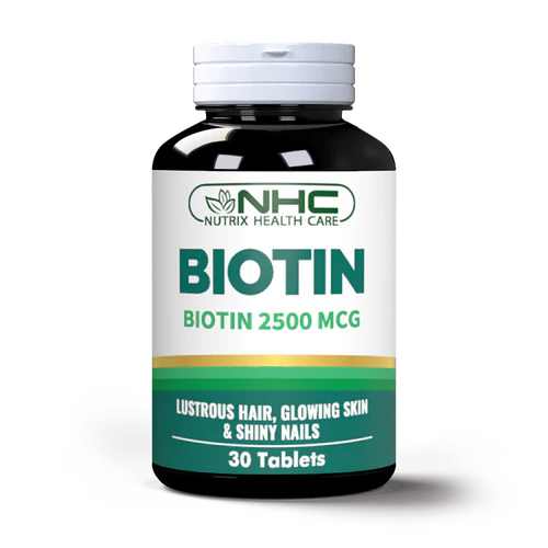 Nutrix Biotin 2500mcg - 30 Tablets