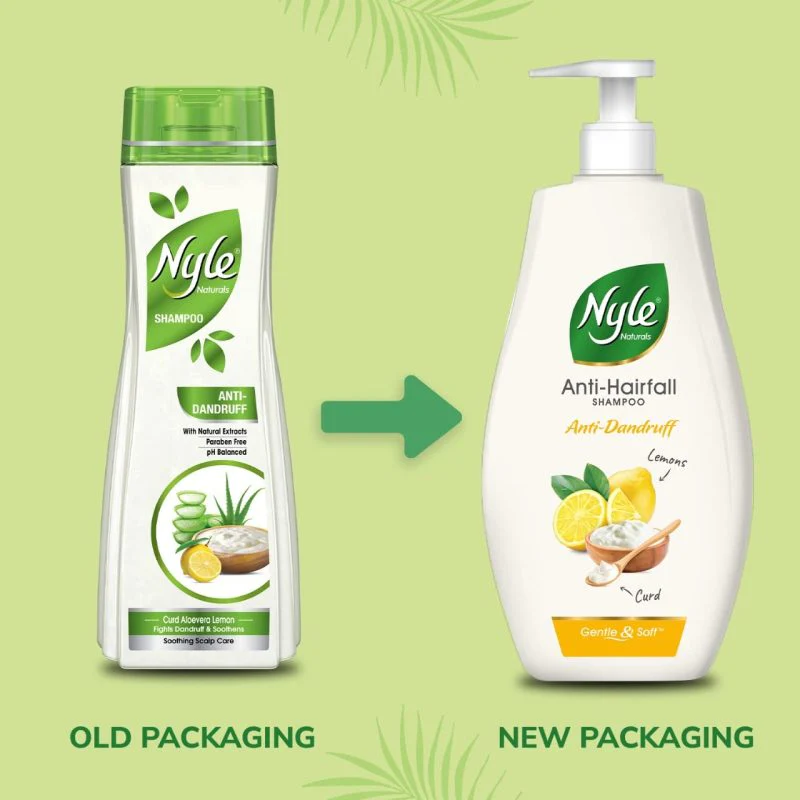 Nyle Naturals New Anti Dandruff Shampoo 400ml