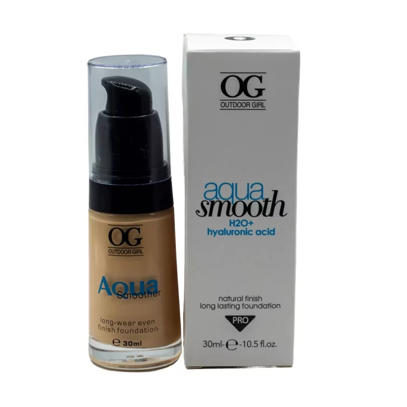 OG Aqua Smooth H2O+ Hyaluronic Acid Foundation 30 ML - Image 2