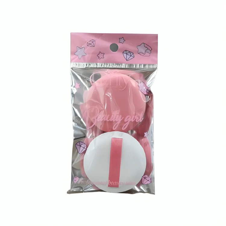 Only Round Makeup Powder Puff (05) - Set of 2