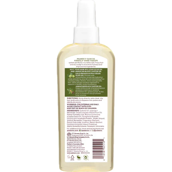 Palmer's Olive Oil Formula Shine Therapy Hair & Scalp Oil 150 ML - Image 2