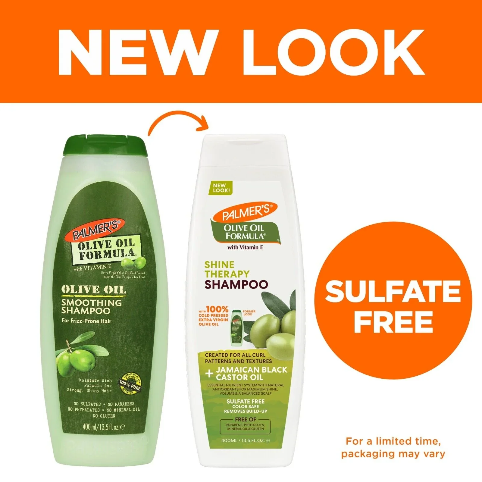 Palmer's Olive Oil Formula Shine Therapy Shampoo 400 ML - Image 2