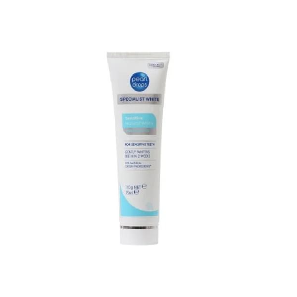 Pearl Drops Sensitive Natural White Clay Extract Toothpaste