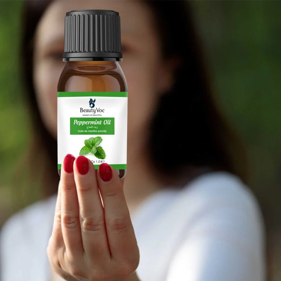 BeautyVoc Peppermint Essential Oil 30 ml | 100% Pure & Natural | Aromatherapy, Massage, Skin & Hair Care - Image 2