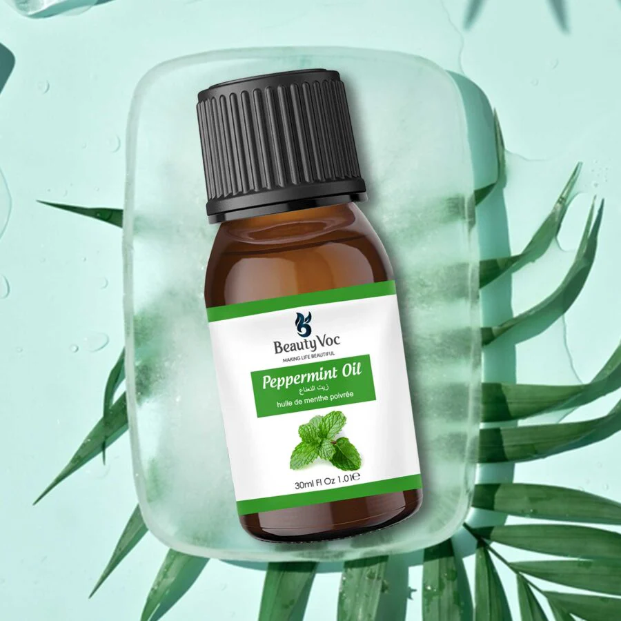 BeautyVoc Peppermint Essential Oil 30 ml | 100% Pure & Natural | Aromatherapy, Massage, Skin & Hair Care - Image 3