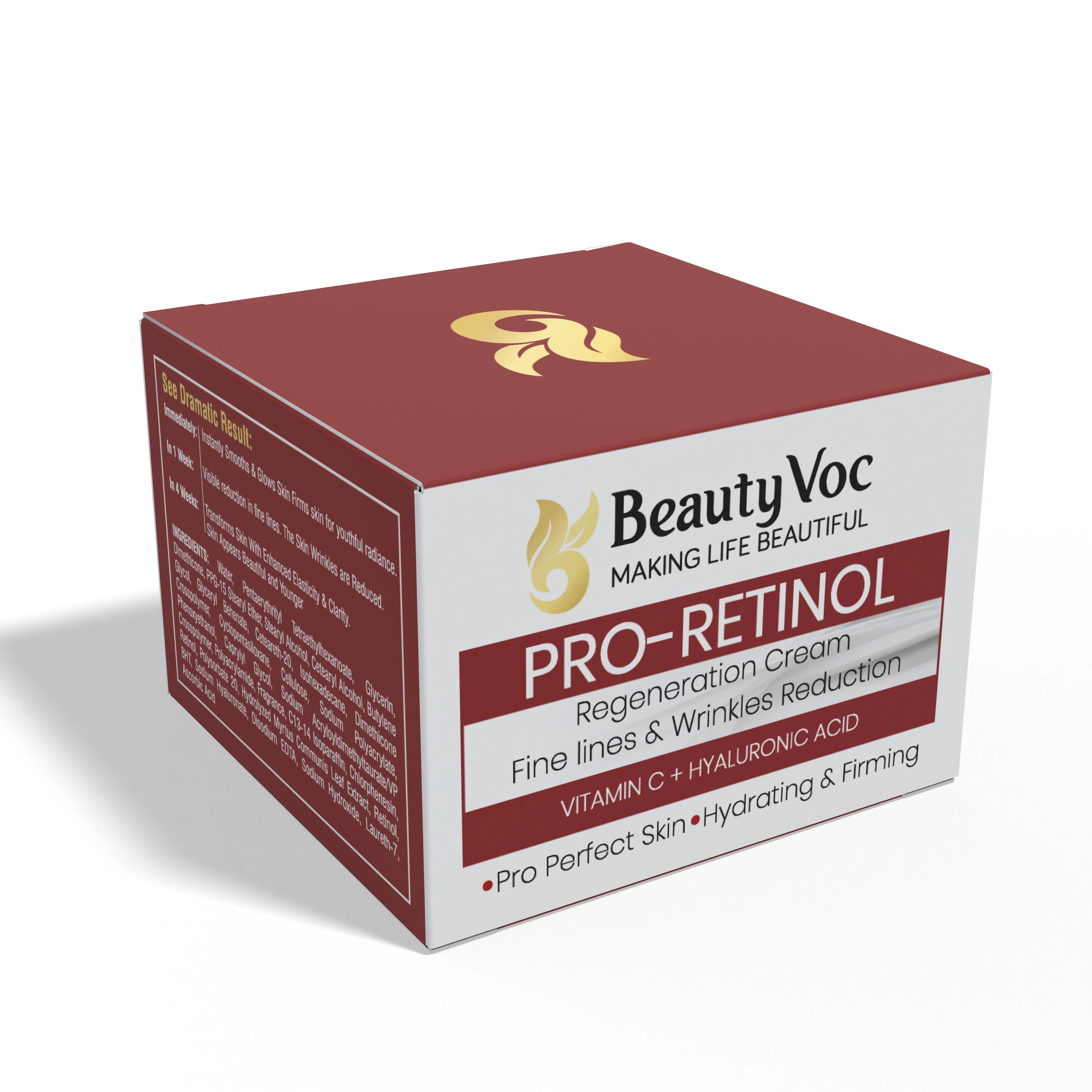 BeautyVoc Pro Retinol Cream 60 G | Anti Wrinkle | Anti Aging Cream | Anti Dullness - Image 3