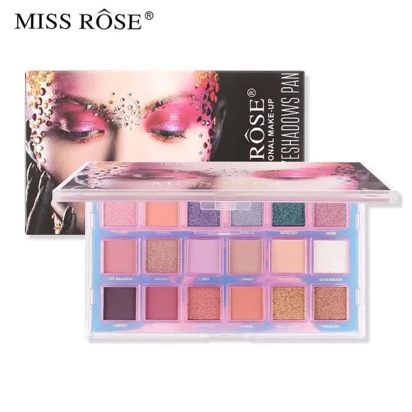 Miss Rose Professional Eye Shadow 18 Color Palette
