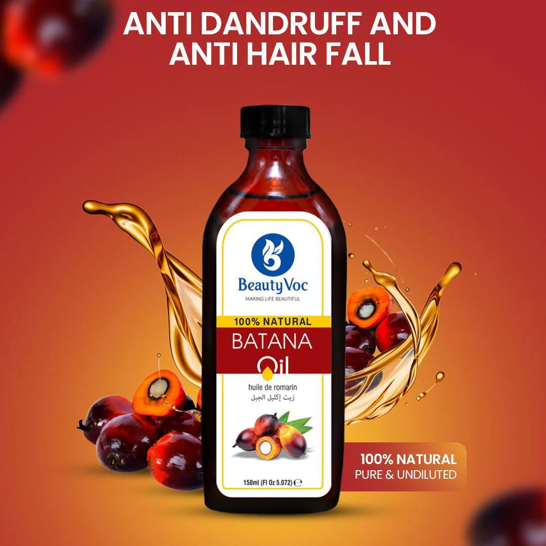 BeautyVoc Pure Batana Oil 150 ml - Pure & undiluted | For Skin, Hair & Aromatherapy - Image 2