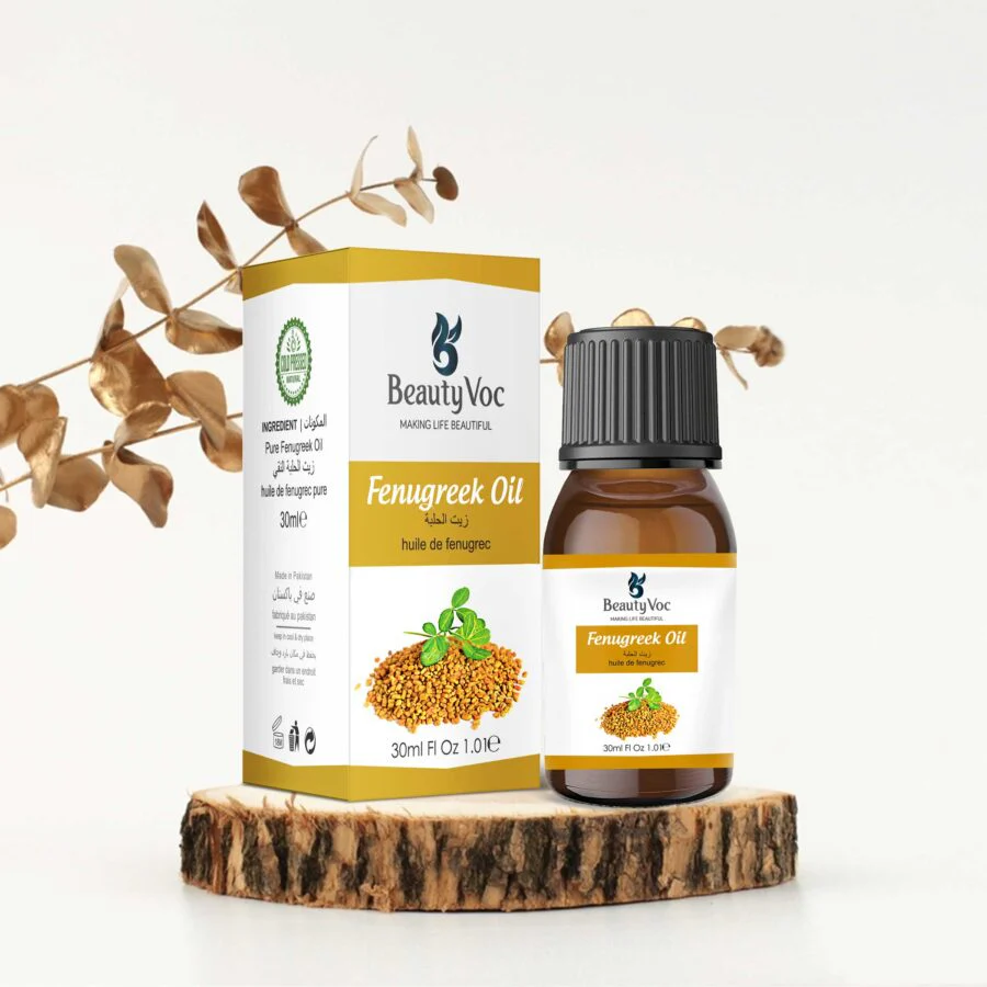 BeautyVoc Pure Fenugreek Oil 30 ml | For Healthy Hair | Radiant Skin | Natural Wellness | Breast enlargnment - Image 2