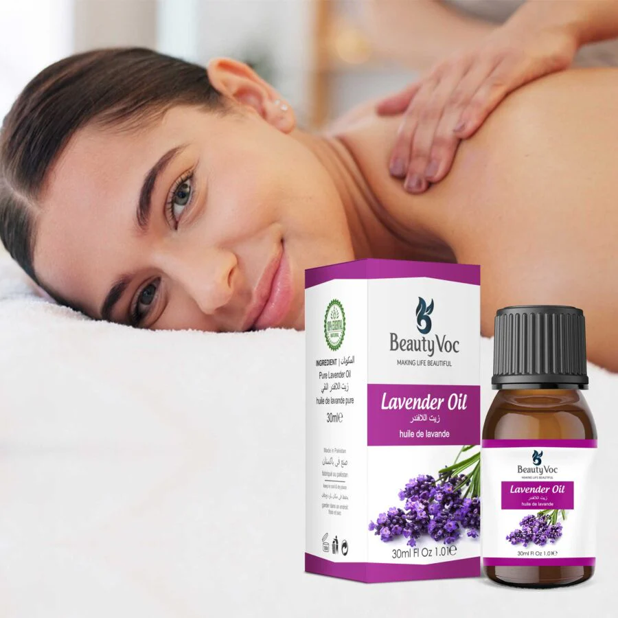 BeautyVoc Pure Lavender Oil 30 ml | For Skin, Hair & Aromatherapy - Image 2