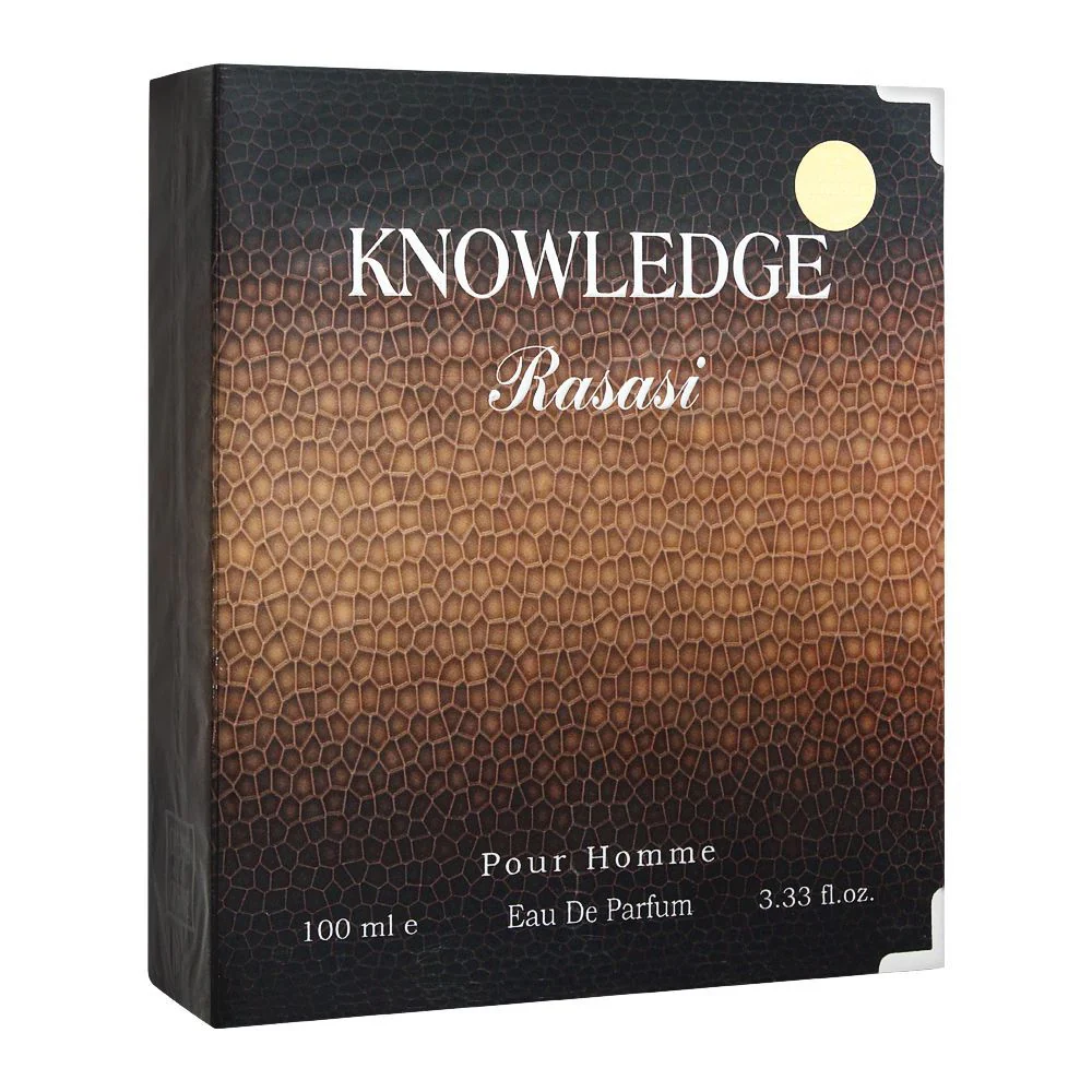 Rasasi Knowledge Perfum For Men 100 ML - Image 2