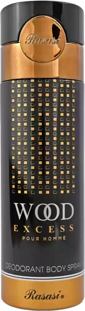 Rasasi Wood Excess Deodorant Spray For Men - Image 2