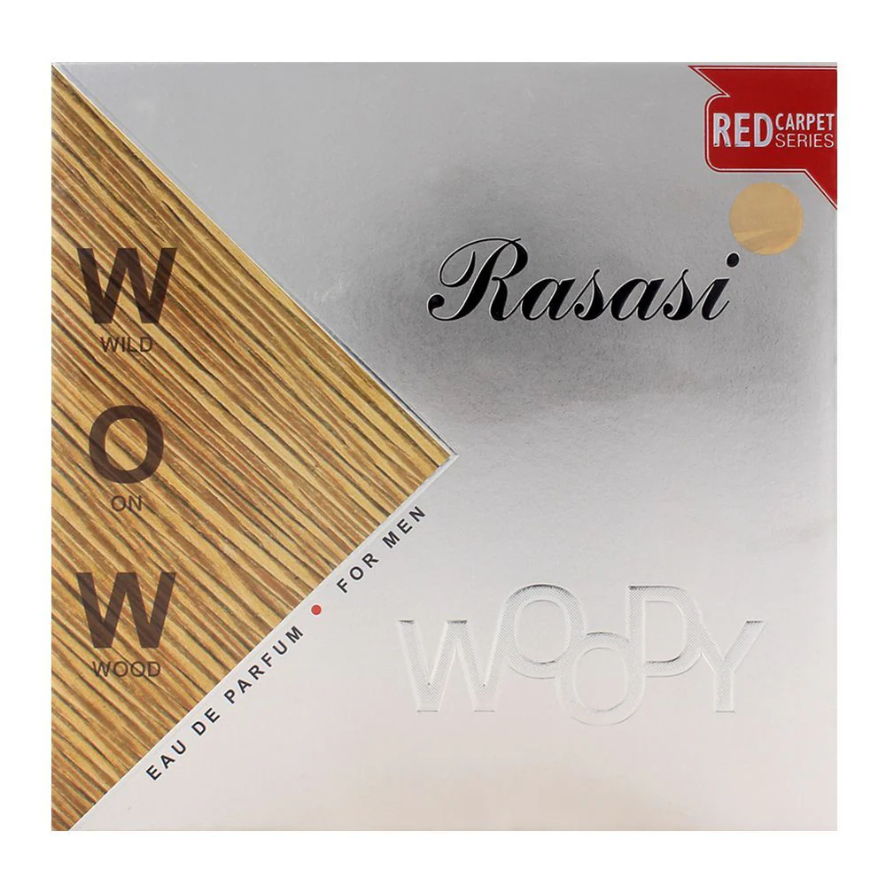 Rasasi Woody Perfum For Men 60 ML - Image 2