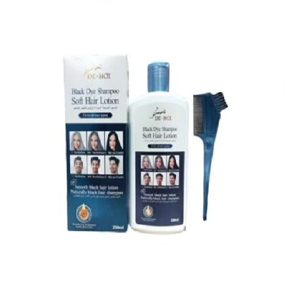 DE- hoi Black Dry shampoo soft hair lotion 250ml