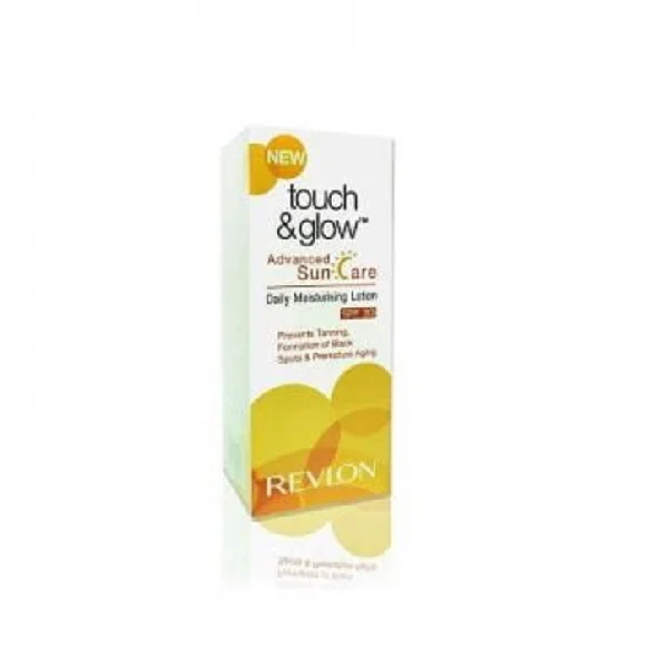 REVLON TOUCH & GLOW SUN CARE MOISTURISING LOTION SPF 90