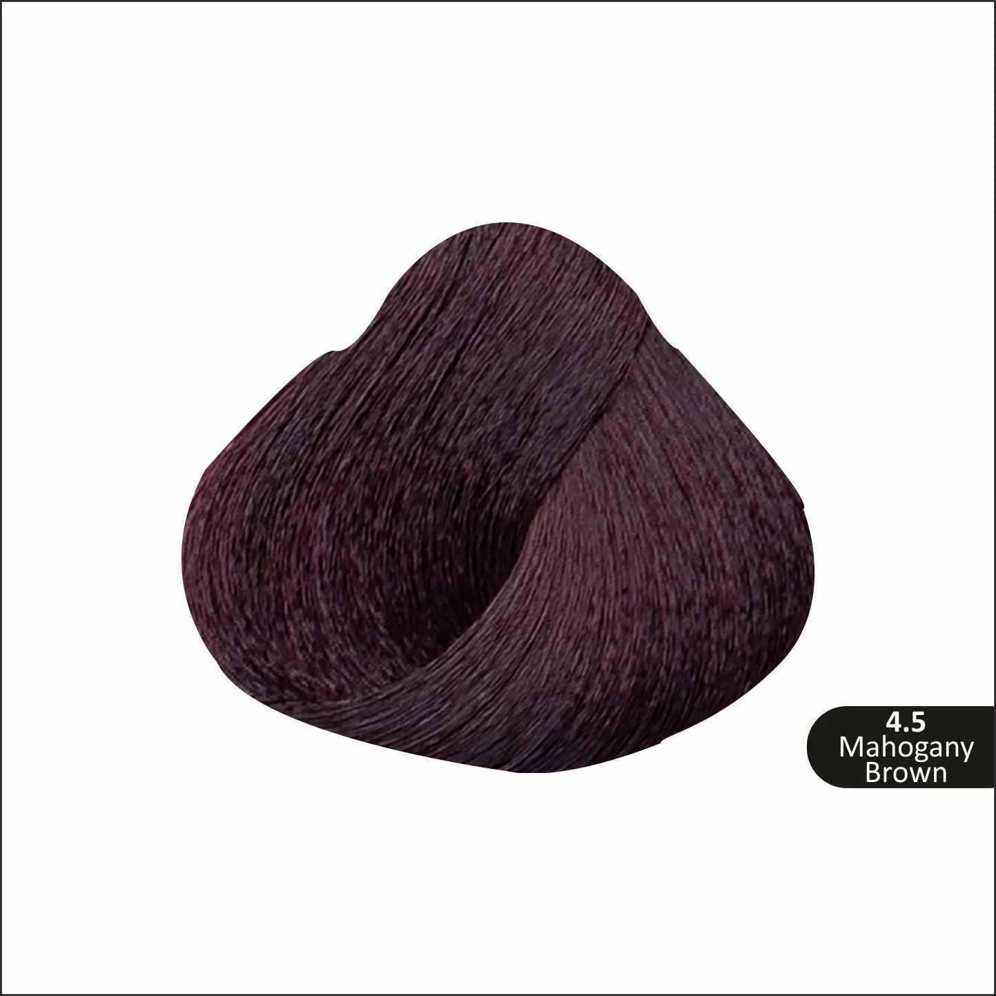 Rivaj Hair Color Cream 60ml (4.5 - Mahogany Brown) - Image 2