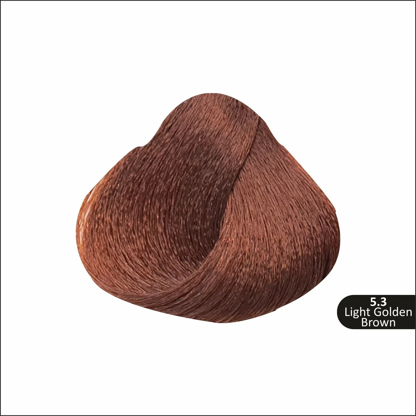Rivaj Hair Color Cream 60ml (5.3 - Light Golden Brown) - Image 2