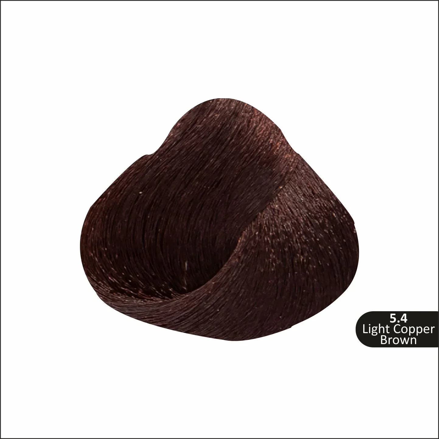 Rivaj Hair Color Cream 60ml (5.4 - Light Copper Brown) - Image 2
