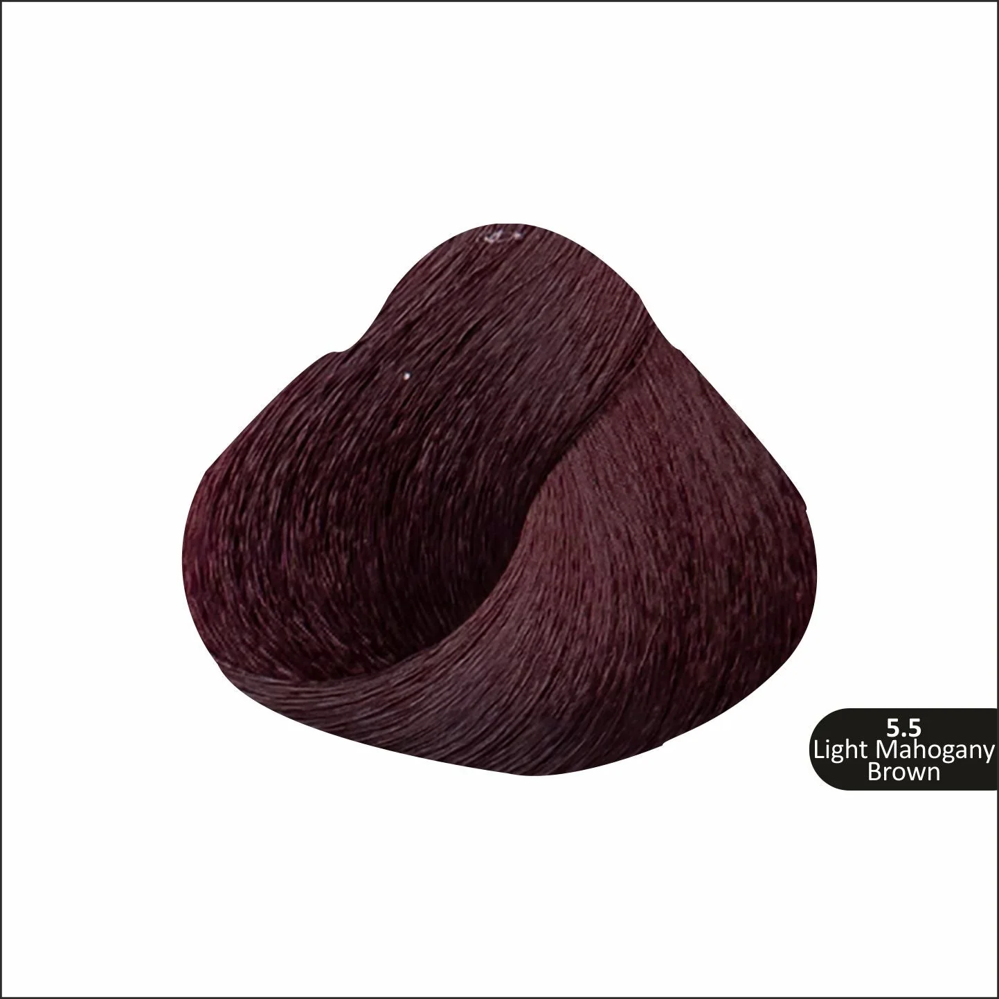 Rivaj Hair Color Cream 60ml (5.5 - Light Mahogany Brown) - Image 2