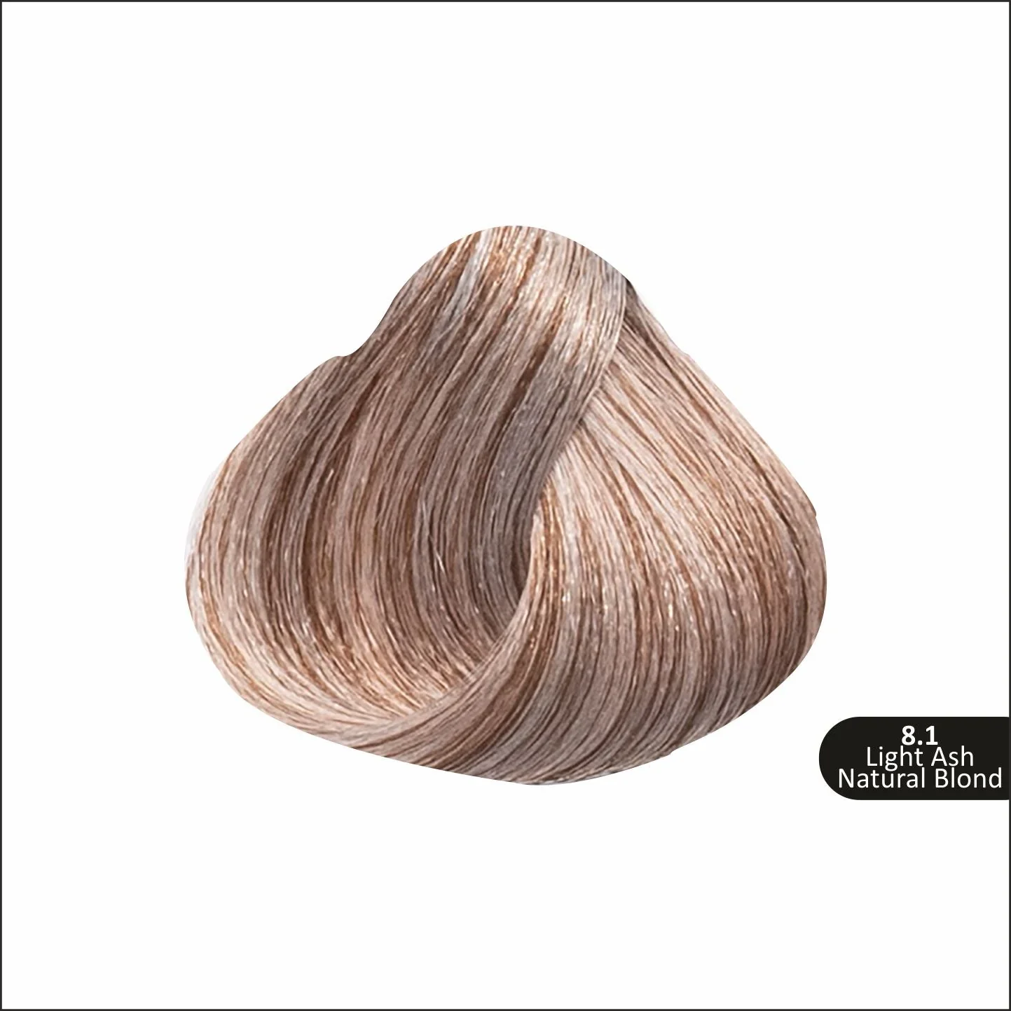 Rivaj Hair Color Cream 60ml (8.1 Light Ash Natural Blond) - Image 2
