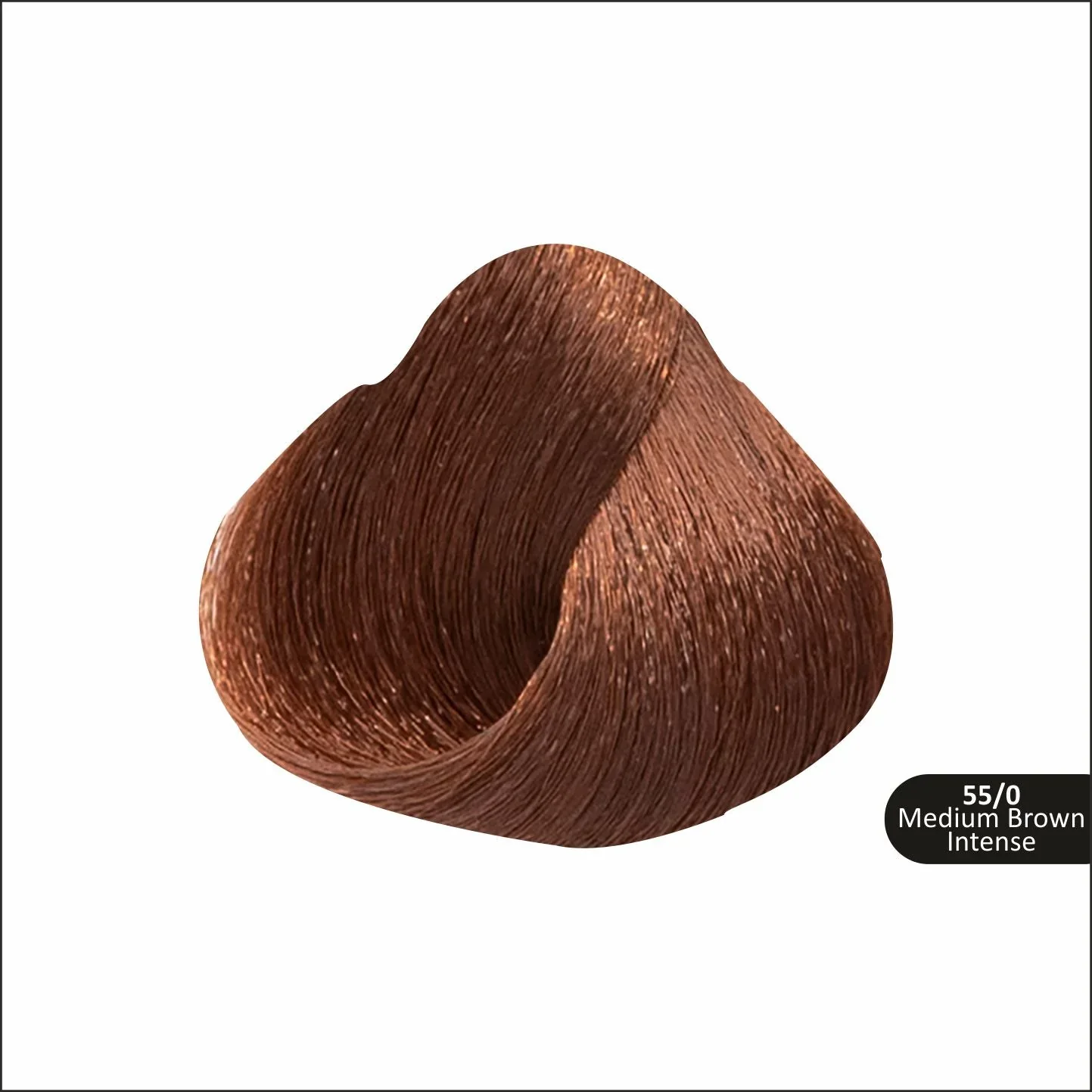 Rivaj Hair Color Cream 60ml (55/0 - Medium Brown Intense) - Image 2