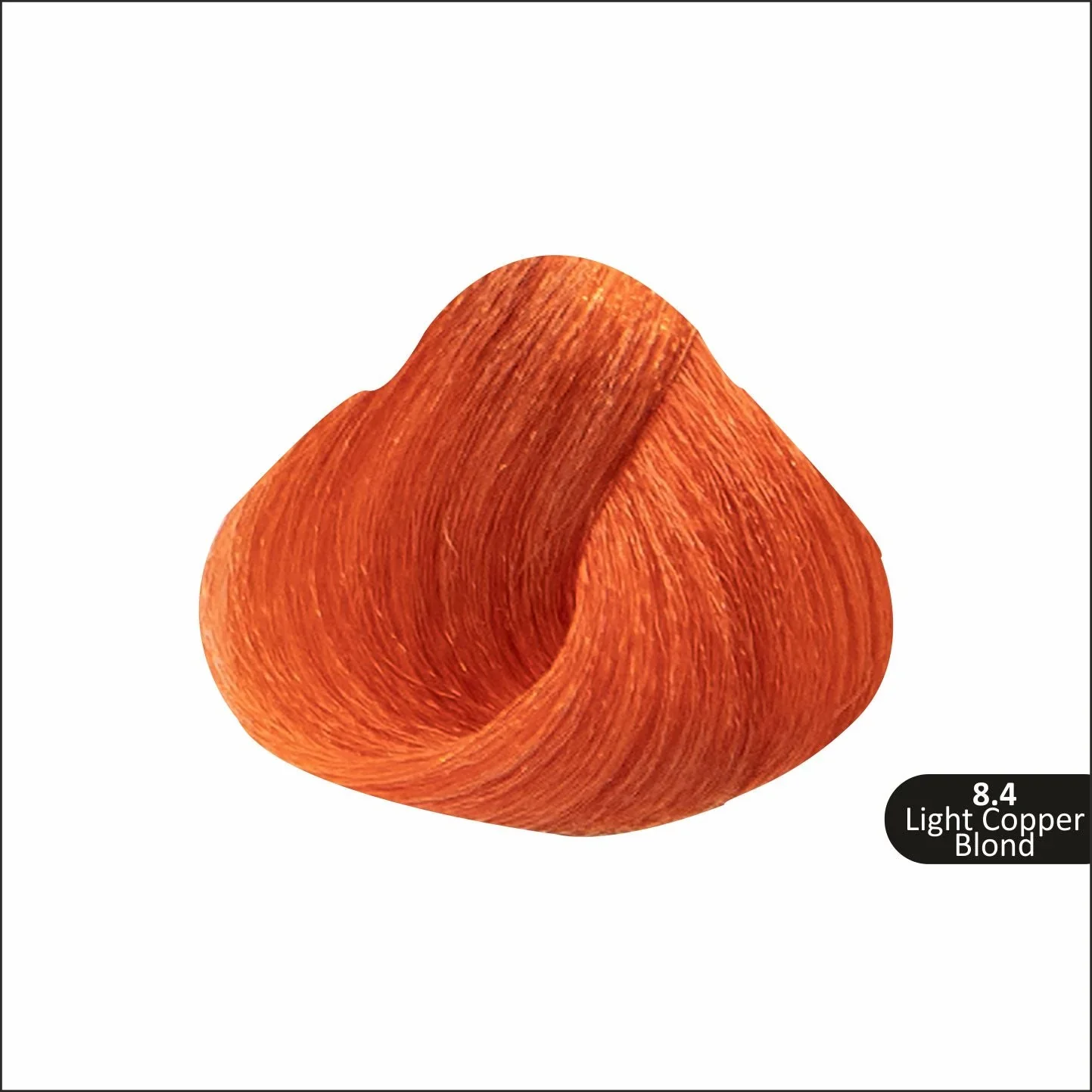 Rivaj Hair Color Cream 60ml (8.4 - Light Copper Blond) - Image 2