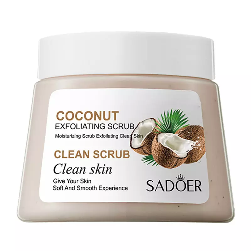 Sadoer Coconut Deep Cleansing Exfoliating Body Scrub 250gm - Image 2